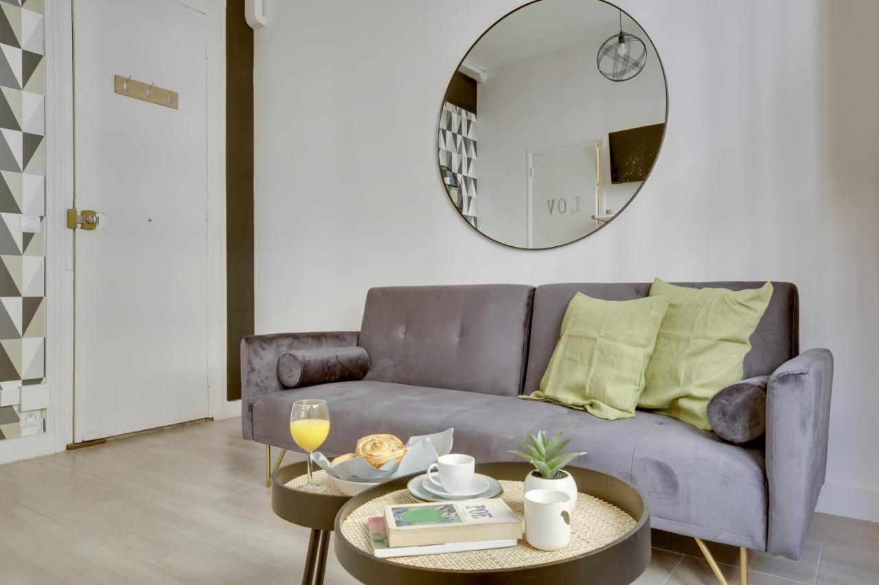 Bright Charming Modern Studio By Dreamy Canal St Martin 10eme Metro Goncourt